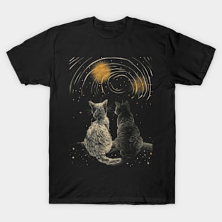 kittens and stars T-Shirt